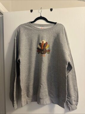Gray Nurse Turkey Crewneck